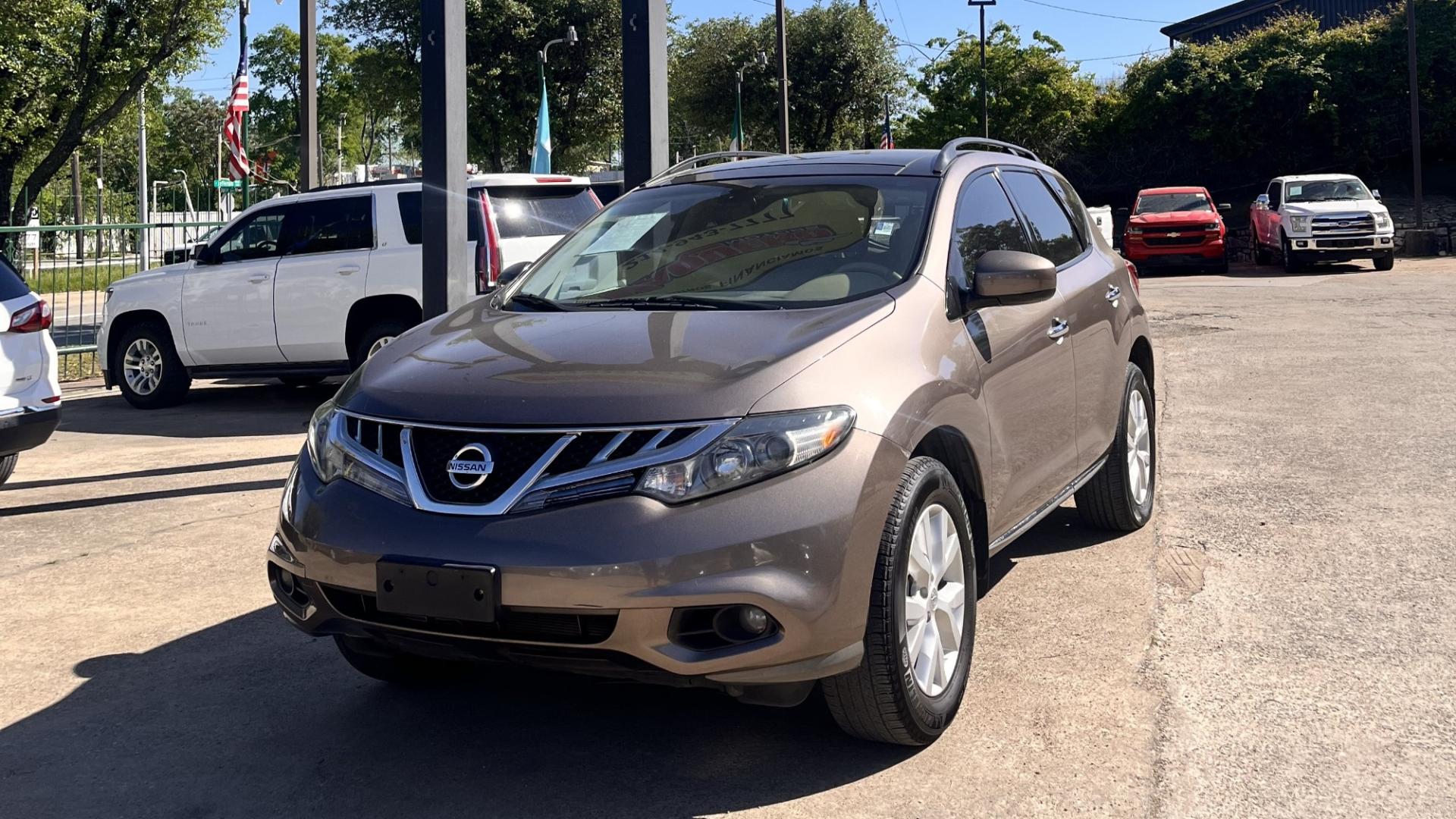 2012 Brown Nissan Murano (JN8AZ1MU3CW) , located at 945 E. Jefferson Blvd, Dallas, TX, 75203, (214) 943-7777, 32.752514, -96.811630 - Photo#1